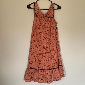 Dear Creatures polka dot summer silky dress